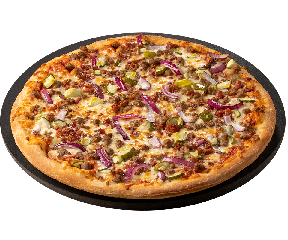 Bacon Cheeseburger Pizza Ranch