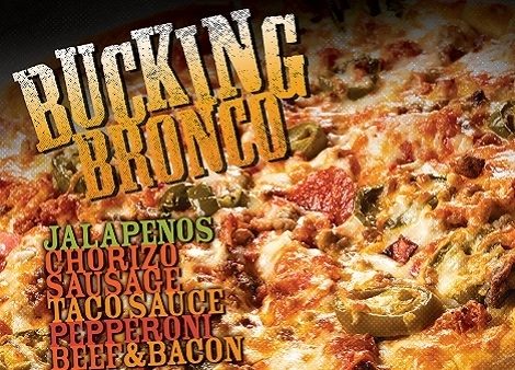 Bucking Bronco Pizza