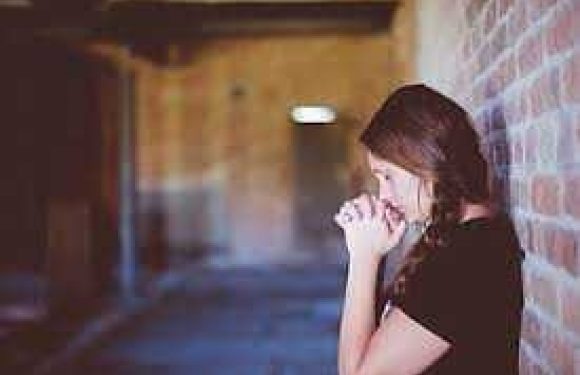 Woman praying
