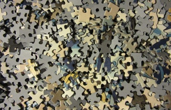 Pile of Puzzle Pieces