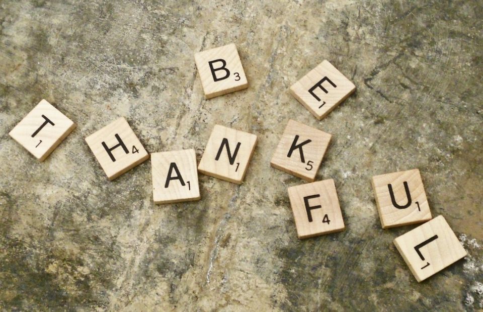 Be Thankful