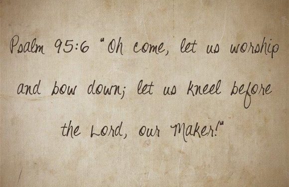 Psalm 95:6