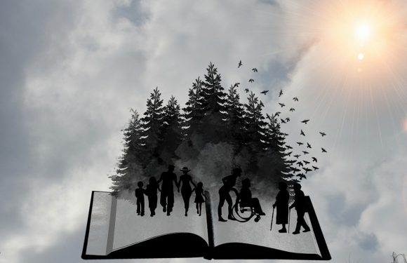 Bible Image with People Gathered togeter